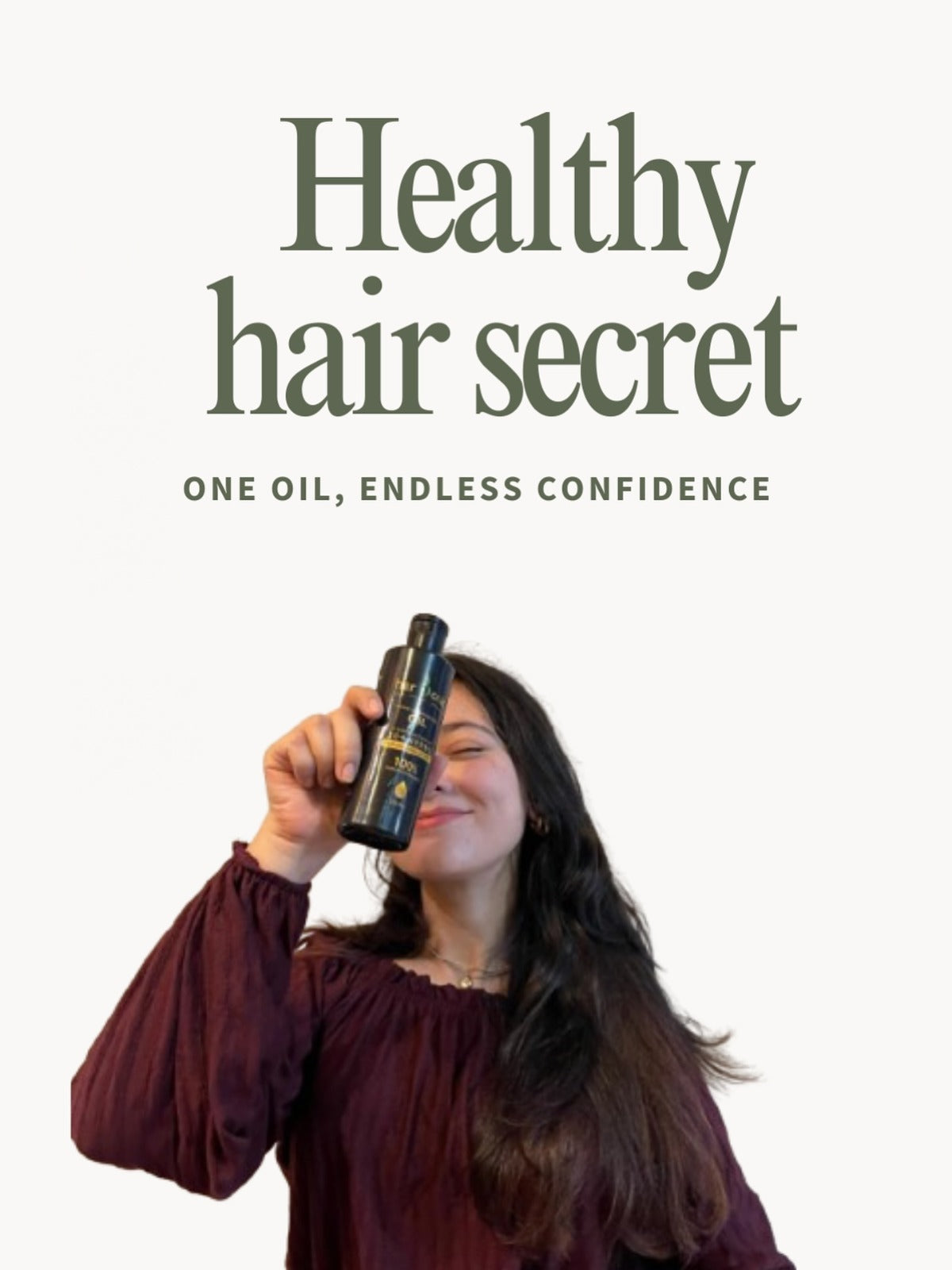 Herbanic Hair Nourishing Oil – 100% Natural Formula