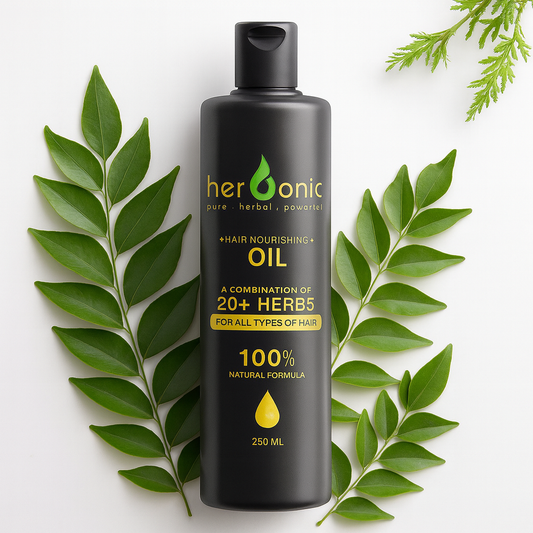 Herbanic Hair Nourishing Oil – 100% Natural Formula
