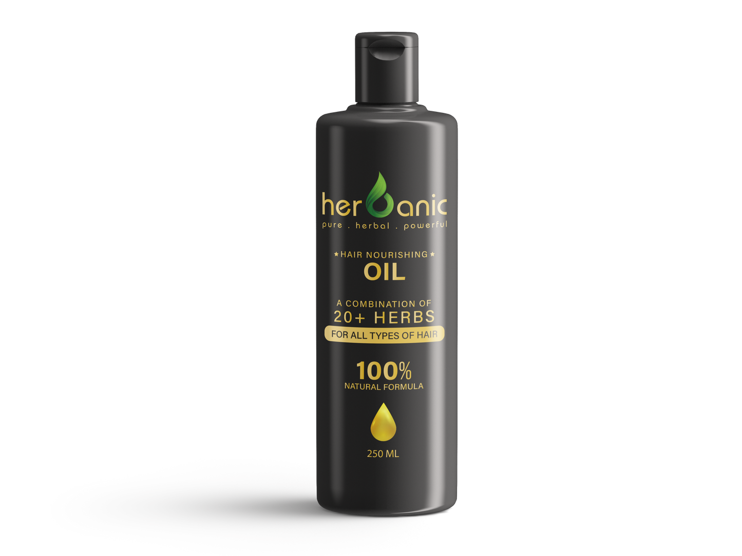 Herbanic Hair Nourishing Oil – 100% Natural Formula